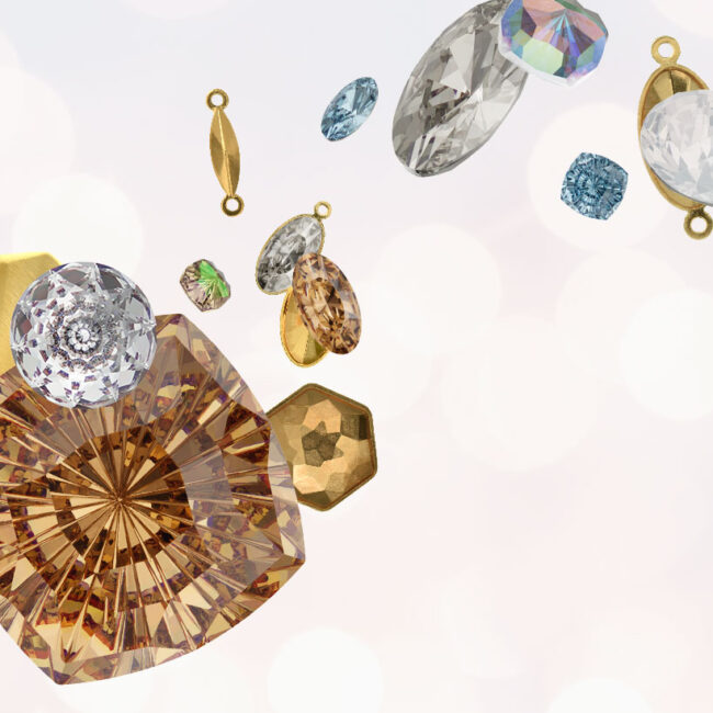 Klebekessel Swarovski