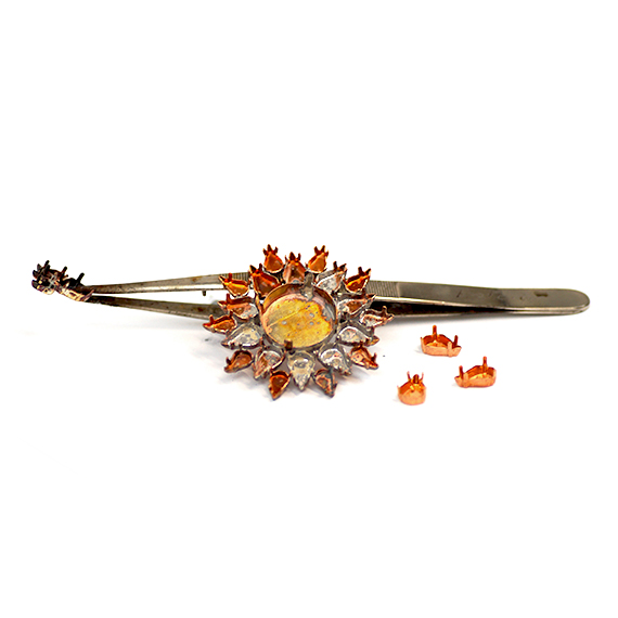 Krallen-Fassungen Löten