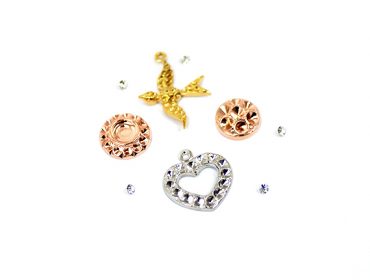 Rhinestone stampings