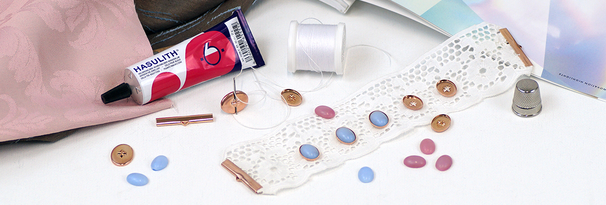 Glue-in Settings for Sewing